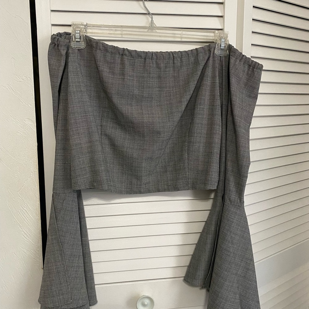 Forever 21+ Cropped Batwing Sleeve Top